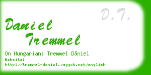 daniel tremmel business card